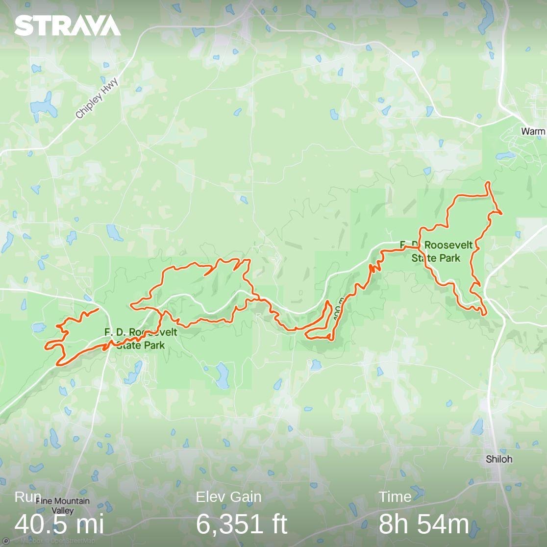 Pine Mountain Trail Run